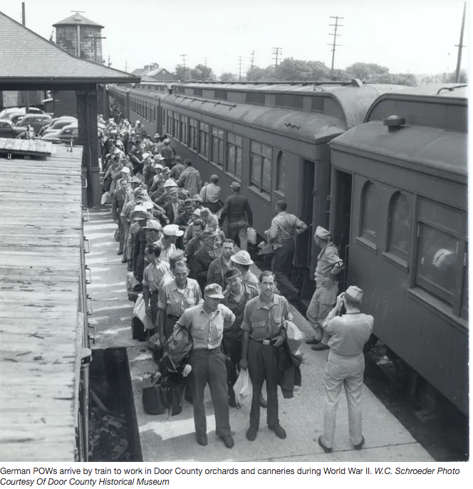 German POWs in Manitowoc County?